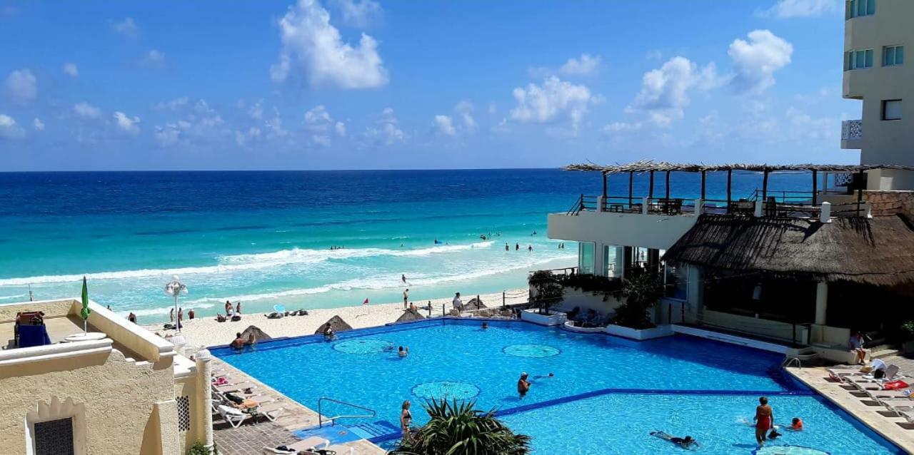 Ocean Front Suite, Balcony, Kitchen. Cancun Ngoại thất bức ảnh