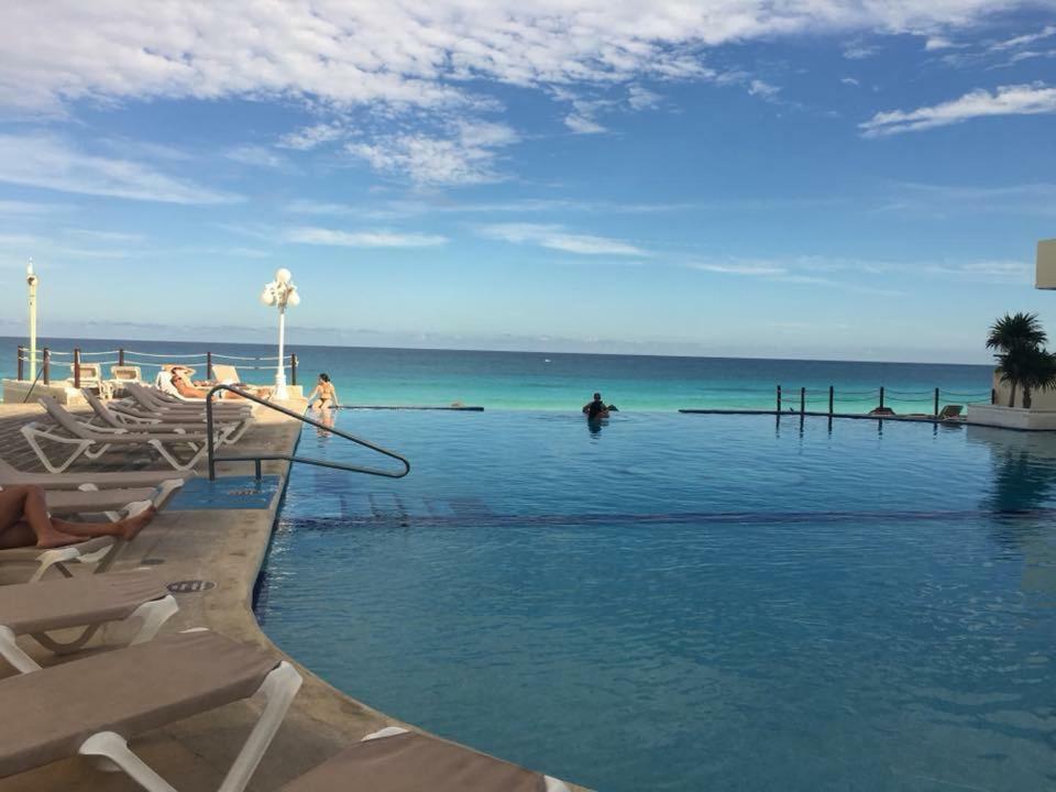 Ocean Front Suite, Balcony, Kitchen. Cancun Ngoại thất bức ảnh