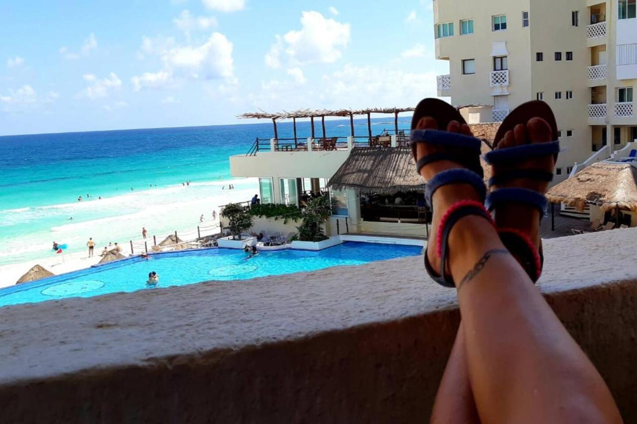 Ocean Front Suite, Balcony, Kitchen. Cancun Ngoại thất bức ảnh